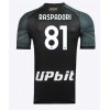 SSC Napoli Giacomo Raspadori #81 Tredjedrakt 2023-24 Kortermet